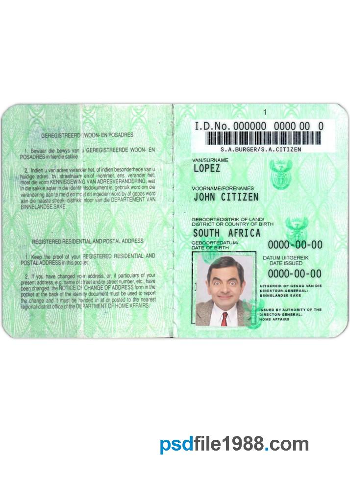 South Africa ID 1986-2013